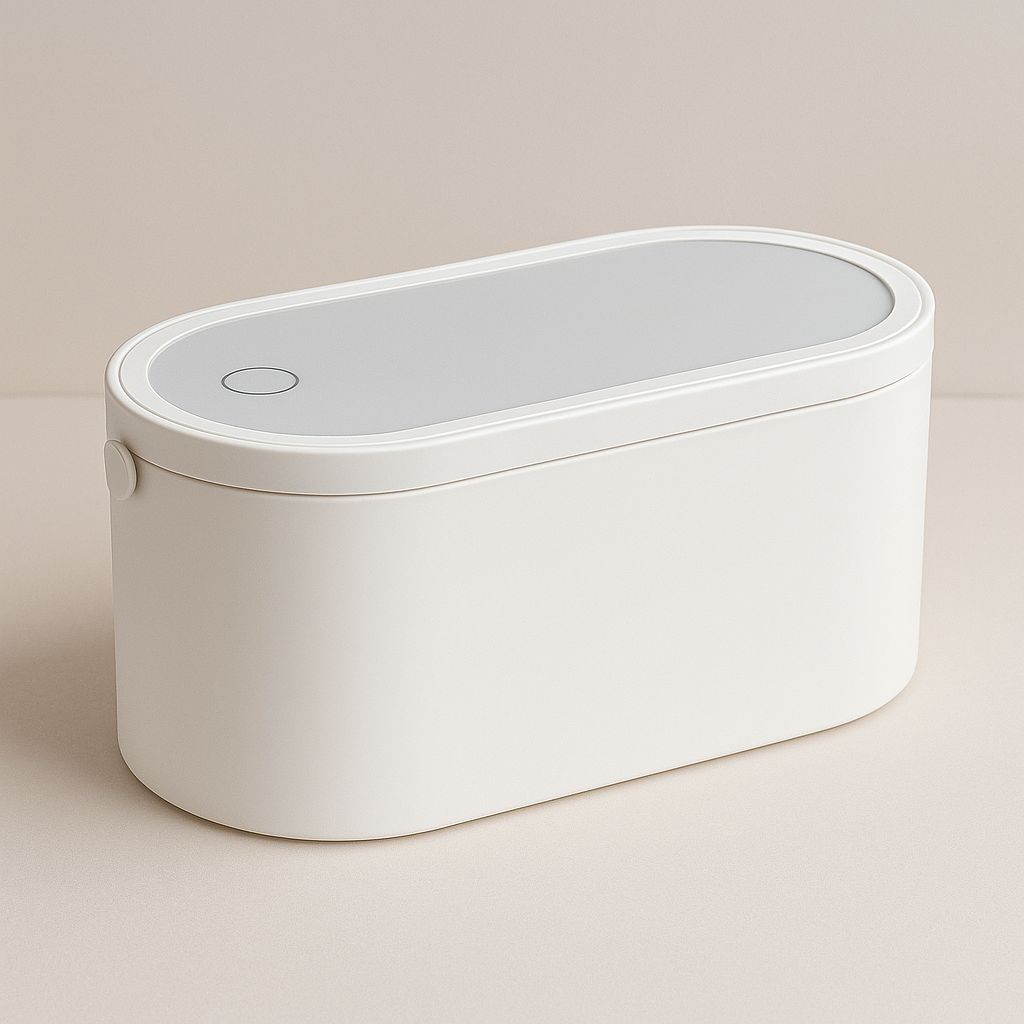 GlowBox™ – Miroir LED Beauté + Rangement Makeup